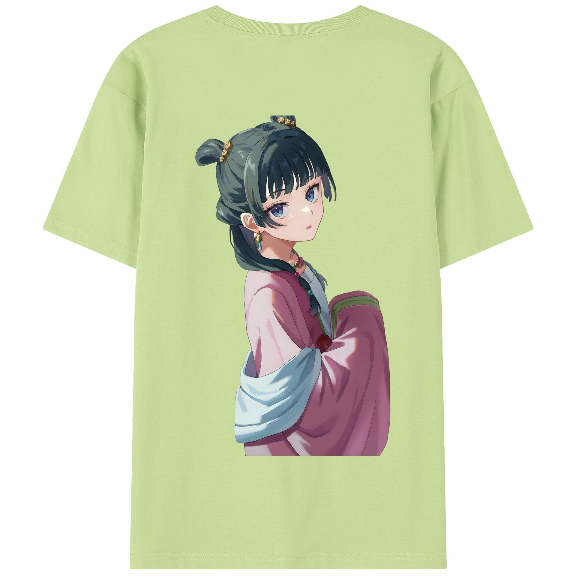 （画像用） 薬屋のひとりごと The Apothecary Diaries 綿100％半袖Tシャツ（背面プリント）